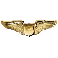 Large 3/Gold/Wings AV-WNG-4140-G