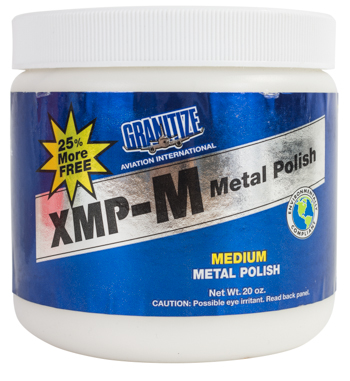 Metal Polish/Aqua, medium, 20 oz  Xmp-M