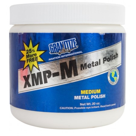 Metal Polish/Aqua, medium, 20 oz  Xmp-M