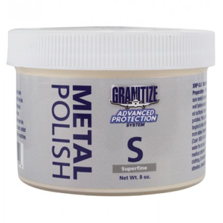 METAL POLISH/Super fine, 8 oz jar XMP-S.8