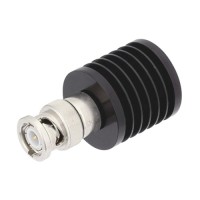 BNC/10 Watt Rf Load Up to 4 GHz With BNC Male Input Black Anodized Aluminum Heatsink. PE6034 BNC/10 Watt Rf Load Up to 4 GHz With BNC Male Input Black Anodized Aluminum Heatsink. PE6034