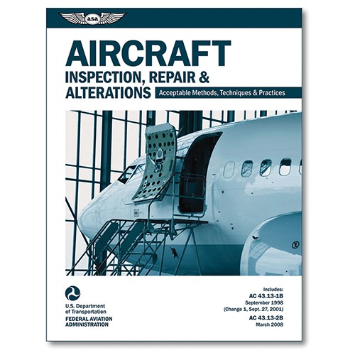 Aircraft Inspection, Repair and Alterations Book ASA-AC43.13-1B2B