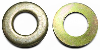 Aircraft Washer/Carbon steel, cadmium plated, .032, 1/2 AN960-816L pack of 100