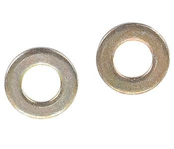 Aircraft Washer/Carbon steel, cadmium plated, #2 AN960-2 pack of 100
