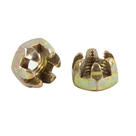 Airframe Nut/Castellated, Full height, 1/4-28 AN310-4 pack of 100 Airframe Nut/Castellated, Full height, 1/4-28 AN310-4 pack of 100