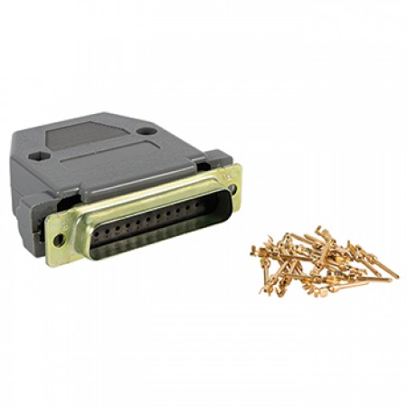 AIU-900 INSTALL KIT/Includes: 1 ea 25 pin male D-Sub connector, 1 ea SPC15461 hood or equivalent, 1 ea 2063 screw locking hardware kit or equivalent.  AIU-900-IK