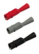 Alligator Clips/Set of three, 1 ea: red, gray, black AC120