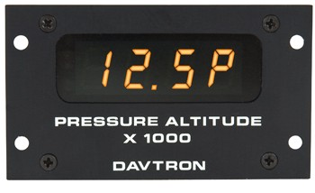 Alt Encoder Pressure Altitude/Rectangle, 62K. Pressure Altitude: -1,000 to 62,700 ft 650-1