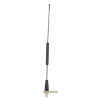 ANTENNA/ ELT, Whip type. 121.5 MHz and 406 MHz, 13.75 length. BNC Female Connector & a Black Finish.  AV-100