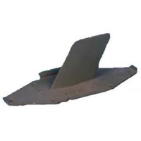 ANTENNA/Radar Interrogation, 10-10-1110 MHz, 50 Ohms, vertical polarization, C female connector, green, operating temperature: -65 degrees Fahrenheit to 130 degrees Fahrenheit.  AT-884B/APX-44