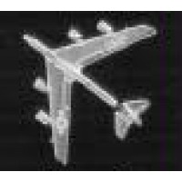 Aviation Pin/Boeing B-52 Airplane, 3D, gold plated, longest dimension 59/64 AV-B52-CTG Aviation Pin/Boeing B-52 Airplane, 3D, gold plated, longest dimension 59/64 AV-B52-CTG