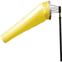 AVIATION WINDSOCK/Yellow, 18 x 96 1896-ELLSY
