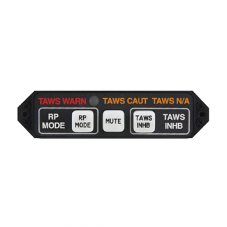 Htaws (Helicopter Terrain Awareness Warning System) Annunciation Control Unit/28V, Horizontal. For use with Garmin 430W/530W. MD41-1048 Htaws (Helicopter Terrain Awareness Warning System) Annunciation Control Unit/28V, Horizontal. For use with Garmin 430W/530W. MD41-1048