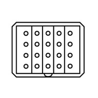 M81714/60-22-05 Socket Junction Module/Size 22, includes 20 ea contact part # M39029/22-191 M81714/60-22-05 M81714/60-22-05 Socket Junction Module/Size 22, includes 20 ea contact part # M39029/22-191 M81714/60-22-05