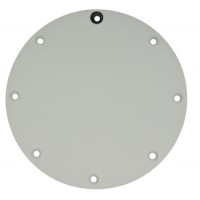 BROADBEAMED/TNC Female Connector, Horn Type Antenna, Flat Mounting, TSO, 8 Hole Mount & a White Finish.  PN3-3/3A