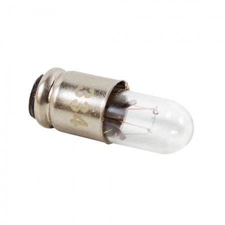 BULB/MIDGET GROOVED/28V, comes in package of 10. 334-1