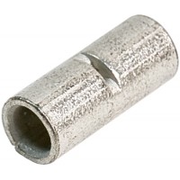 BUTT SPLICE/Closed barrel, female, not insulated, red/green, tin plating, copper material, 28.96 mm in length. For use with 4 gauge wire. 34323 pack of 100