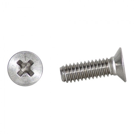 Phillips Countersunk Screw/Stainless steel, 8-32, 5/16 MS24694C2 pack of 100 Phillips Countersunk Screw/Stainless steel, 8-32, 5/16 MS24694C2 pack of 100