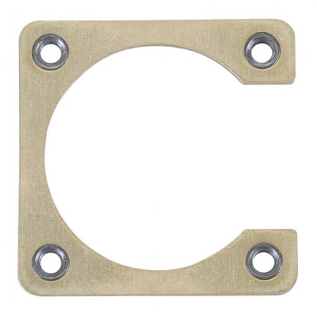 NUT RING/Shell size 14/19, 4-40 Aluminum alloy-anodized, self locking nut, steel cadmium plated. FSU-14/19