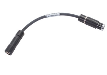 Cable Assembly/8 long, Ss 104 A086-140 plug to Kse 1031 A010-130 socket with E3 10310.2/5.2 retention clamp CIJF10PF16-08