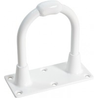 CENTER FED LOOP ANTENNA/Single output, TNC Female Connector, 6 Hole Mount, & a White Finish.  N25-1