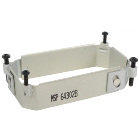 CLAMP/Arinc, size: 2.175 x 3.175, depth: 1, aluminum, anodized finish. 64302B