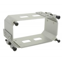 Clamp/Arinc, size: 4 x 2 depth: 2, aluminum, anodized finish. 64512B