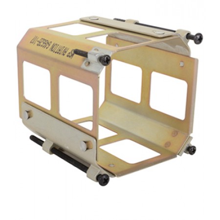 CLAMP/Arinc, square, size: 3.175 x 3.175 depth: 4, aluminum, chem-film (alodine) finish. Boeing certified. 64662B-107