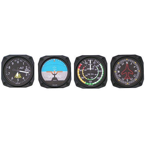 Coasters/Instrument, set of 4 ea (alt, Dg, As, Hor) 9075