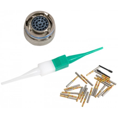 CONNECTOR/22 Position plug, shell size 12 with 151-6657 contacts.  For use with 455-5062.  150-5061