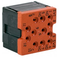 CONNECTOR BLOCK FOR 582RE5-XXX/RED 582-504-1