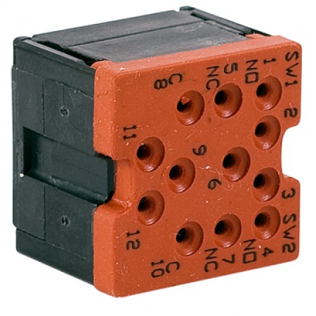 CONNECTOR BLOCK FOR 582RE5-XXX/RED 582-504-1