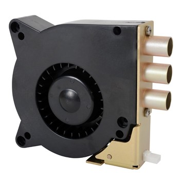Cooling Fan/SAFE328, 3 port, 28V, with fault detection. 305467-00