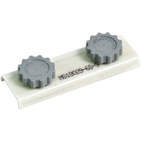 COVER ASSEMBLY/8-32, 3 stud, for use with Terminal Blocks MS18029-6S-3