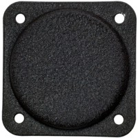 Cover Plate/2 1/4 diameter. Black aluminum. Fap 05-1AB Cover Plate/2 1/4 diameter. Black aluminum. Fap 05-1AB