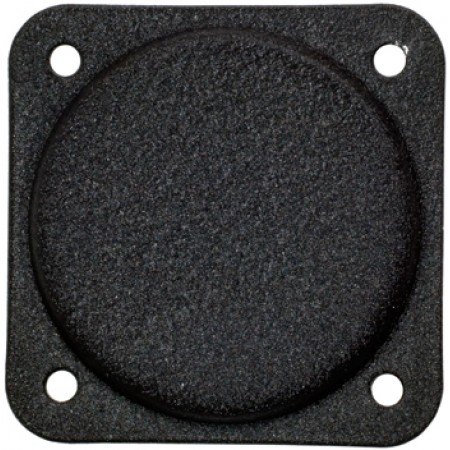 Cover Plate/2 1/4 diameter. Black aluminum. Fap 05-1AB Cover Plate/2 1/4 diameter. Black aluminum. Fap 05-1AB