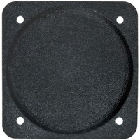 Cover Plate/3 1/8 diameter. Black plastic. Flame retardant. Fap 05-2 Cover Plate/3 1/8 diameter. Black plastic. Flame retardant. Fap 05-2