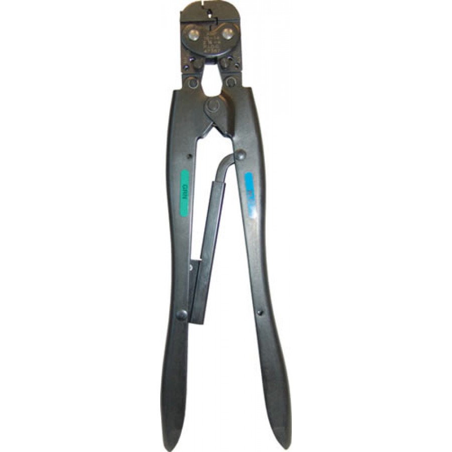 AAP | CRIMP TOOL/Blue, green. For use with 16-14 gauge wire.