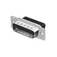 D SUB CONNECTOR/Male, 9 position, 2 row, crimp. ROHS compliant 205204-9 pack of 100