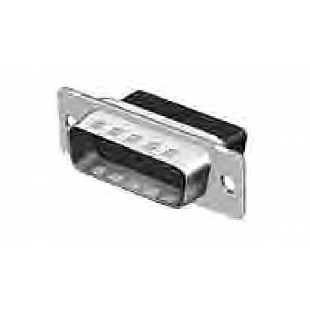 D SUB CONNECTOR/Male, 9 position, 2 row, crimp. ROHS compliant 205204-9 pack of 100