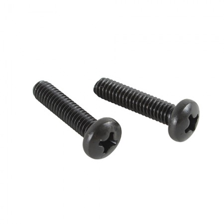 Phillips Pan Head Screw/Black brass, 8-32, 3/4 MS35214-44 pack of 100