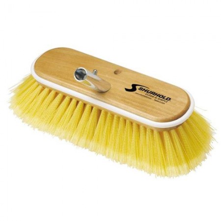 DECK BRUSH/10, Soft, Yellow polystyrene 980