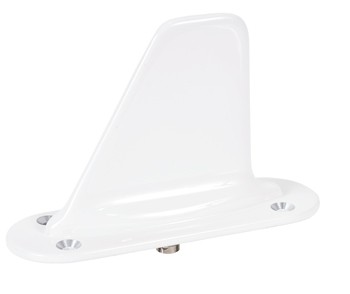 DME Transponder Antenna/Bnc Connector, L-Band, 4 Hole Mount, 960-1220 MHz and 1030-1090 MHz, 50 Ohms, Airspeed 400 Knots & a White Finish.  Ci 105-6