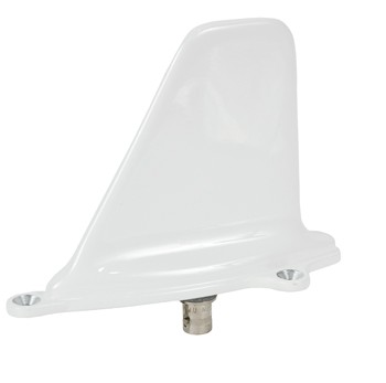 DME Transponder Antenna/Bnc Female Connector, L-Band, 3 Hole Flange Mount, 960-1220 MHz and 1030-1090 MHz/50 Ohms, Airspeed 400 Knots & a White Finish.  Ci 105-3