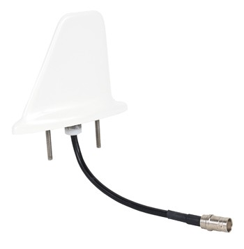 DME Transponder Antenna/Bnc, L-Band, 960-1220 MHz and 1030-1090 MHz, 50 Ohms, 2 Stud Mount, With Remote, Airspeed 400 Knots & a White Finish.  Ci 105-9