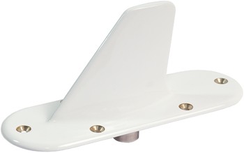 Dme/Transponder Antenna, L-Band, Blade, 6 Hole Mount, C Male Connector & a White Finish.  Dm NI50-3-2