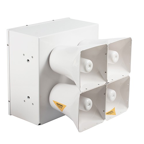 1200W 4-HORN Fortified Amplified Speaker Array (2x2) PSAIR42N