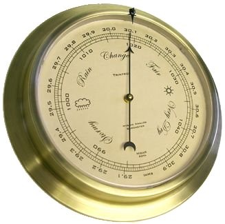 Electronic Barometer/Antique brass finish  EB14 / COM-04-HB