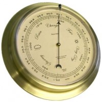 Electronic Barometer/Antique brass finish  EB14 / COM-04-HB