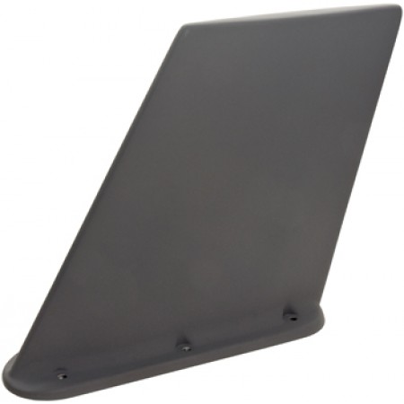 ELT ANTENNA/Gray, tri-band blade type, 121.5, 243 and 406 MHz, protective edge.  110-340-01